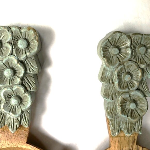 Olive Wood Salad Bowl Set by Richard Harwood - Picture 4 of 11